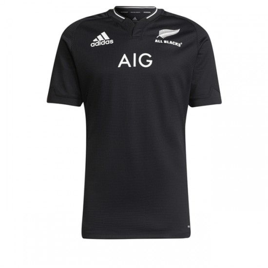 Camisola Neozelandesa Rugby Equipamento Primeiro 2020-2021 Manga Curta